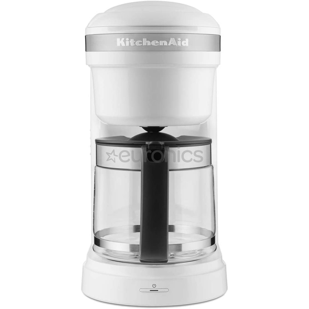 KitchenAid Classic, water tank 1.7 L, white - Filter coffee machine