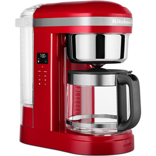 KitchenAid, ūdens tvertne 1.7 L, sarkana - Kafijas automāts ar filtru 5KCM1209EER