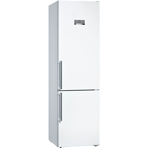 Bosch, NoFrost, 368 л, высота 203 см, белый - Холодильник KGN397WEQ