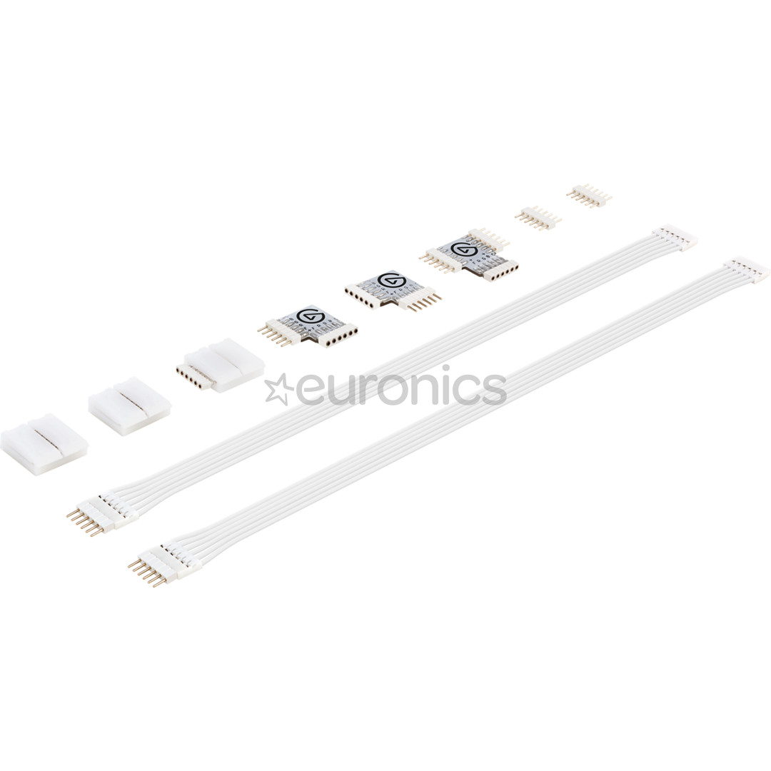 Elgato Light Strip Connector Set, white - Connector Set