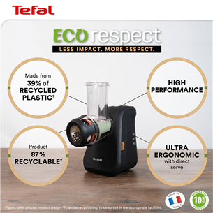 Tefal Eco Respect, 200 W, melna - Salātu rīve