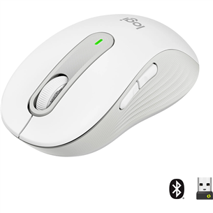 Logitech Signature M650 L, silent, white - Wireless Optical Mouse 910-006238