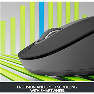 Logitech Signature M650 L, left handed, black - Wireless Optical Mouse