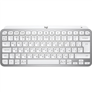 Logitech MX Keys Mini, RUS, белый - Беспроводная клавиатура