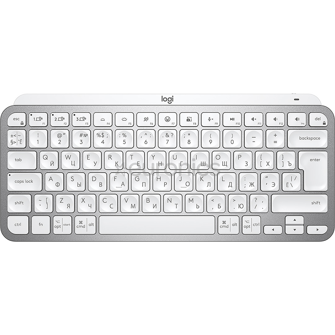 Logitech MX Keys Mini, RUS, белый - Беспроводная клавиатура