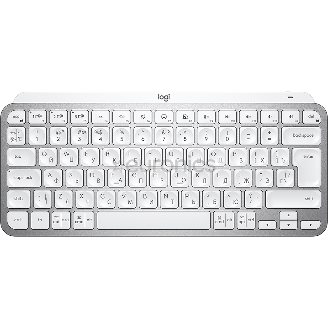 Logitech MX Keys Mini, RUS, white - Wireless Keyboard