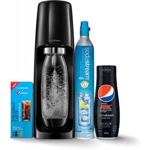Sodastream Spirit Pepsi Megapack, melna – Gāzēto dzērienu pagatavošanas komplekts 1011711775