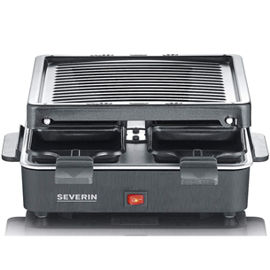 Severin, 600 W, black - Raclette grill