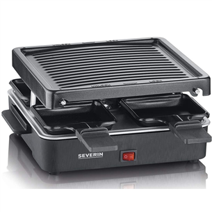 Severin, 600 W, black - Raclette grill