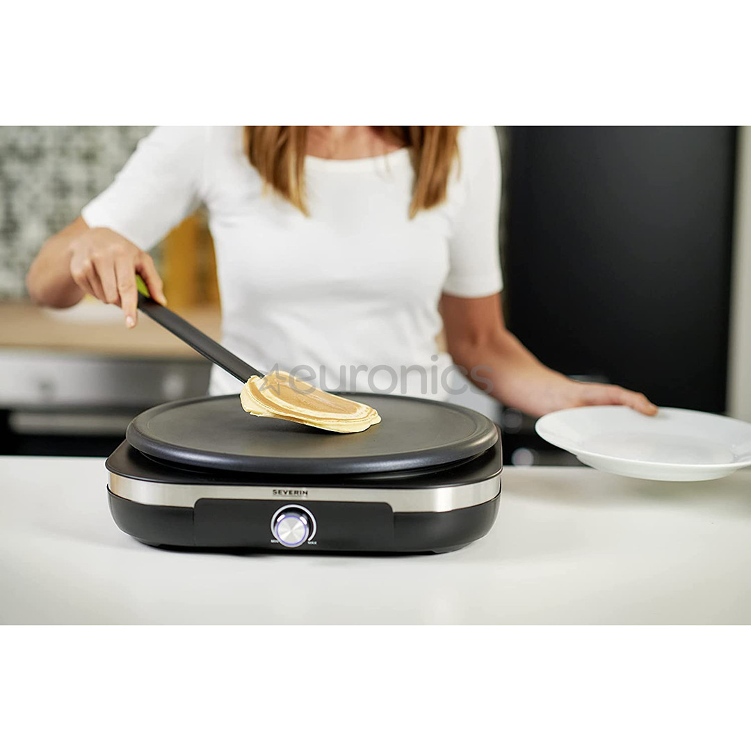 Severin, 1500 W, melna – Pankūku pagatavošanas ierīce