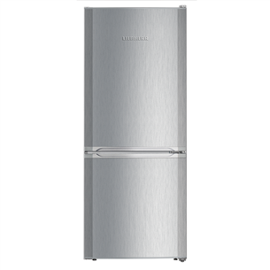 Liebherr, 211 л, высота 138 см, серебристый - Холодильник