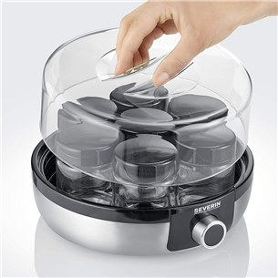 Severin, 13 W, black - Digital Yoghurt maker