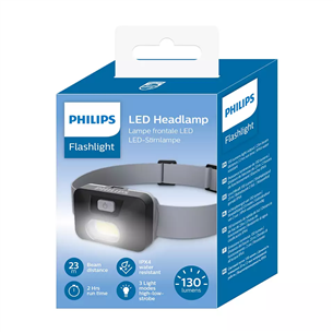 Philips SFL1000H/10, LED, черный/серый - Налобный фонарь