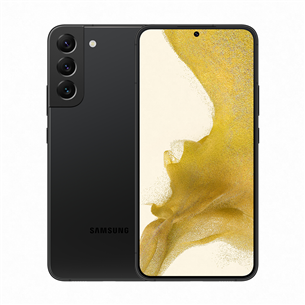 Samsung Galaxy S22+, 128 GB, melna - Viedtālrunis SM-S906BZKDEUE