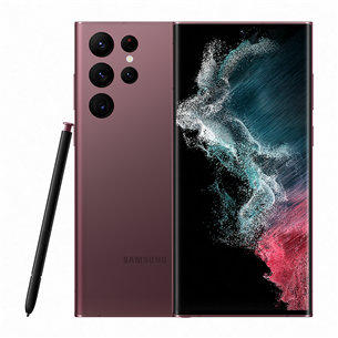 Samsung Galaxy S22 Ultra, 512 ГБ, темно-красный - Смартфон SM-S908BDRHEUE