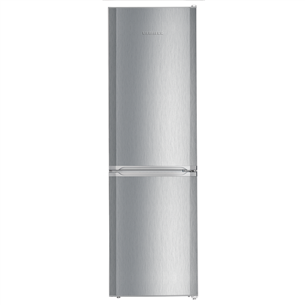 Liebherr, 296 л, высота 182 см, серебристый - Холодильник