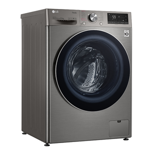 LG, 9 kg / 6 kg, depth 56.5 cm, 1400 rpm - Washer-Dryer Combo