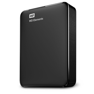 Western Digital Elements Portable, 5 TB, melna - Ārējais HDD cietais disks