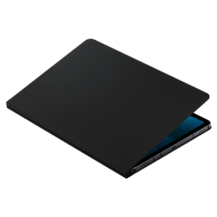 Samsung Galaxy Tab S7 / S8 Book Cover, melna - Apvalks planšetdatoram