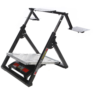 Next Level Racing Flight Stand, melna - Stends spēļu stūrei NLR-S004