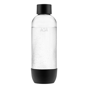 AGA, 1 L, melna - Papildus gāzēšanas pudele 339932