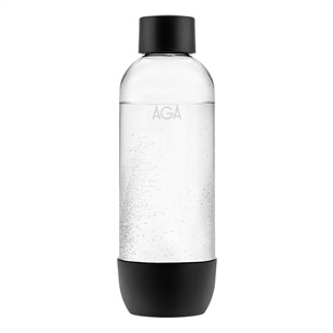 AGA, 1 L, black - PET Bottle for AGA Soda Maker