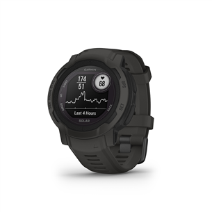 Garmin Instinct 2 Solar, 45 mm, tumši pelēka - Viedpulkstenis