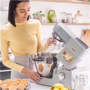 Kenwood, Cooking Chef XL, 6,7 л, 1500 Вт, cеребристый – Кухонный комбайн