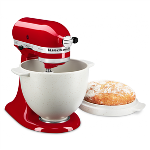 KitchenAid, 4.7 L, balta -  Maizes pagatavošanas trauks ar vāku