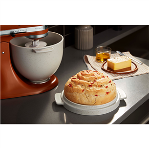 KitchenAid, 4,7 л, белый - Чаша для теста с крышкой