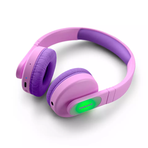 Philips TAK4206BL/00, pink - Wireless headphones for kids