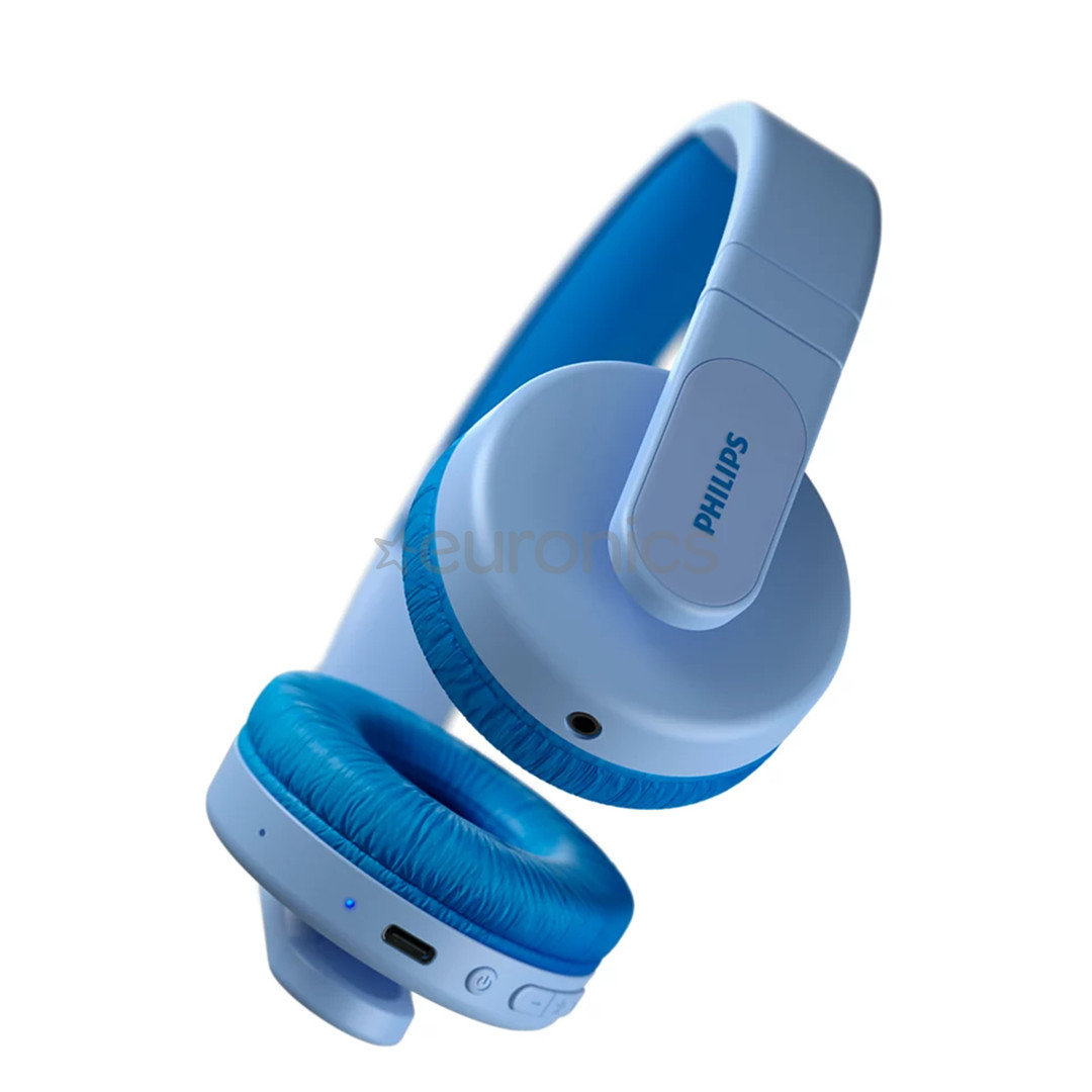 Philips TAK4206BL/00, zila - Bezvadu austiņas bērniem