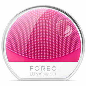 Foreo Luna Play Plus, rozā – Elektriskā sejas birstīte LUNAPLAYPLUSFUCHSIA