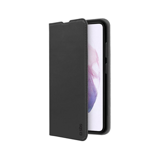 SBS, Samsung Galaxy S22+, black – Wallet cover