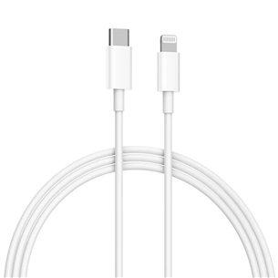 Xiaomi Mi Type-C to Lightning Cable, Type-C -> Lightning Cable, 1 m, balta - Vads