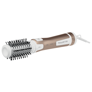 Rowenta Brush Activ Compact, 1000 W, white/copper – Rotating air styler