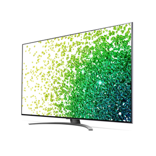 LG NanoCell 4K UHD, 75", central stand, grey - TV