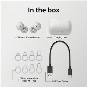 Sony LinkBuds, white - True wireless earbuds