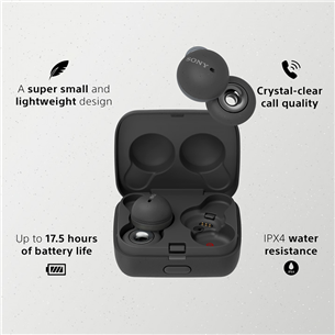 Sony LinkBuds, black - True wireless earbuds