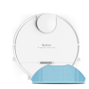 Tefal X-plorer S95 Total Care, balta – Robots putekļu sūcējs