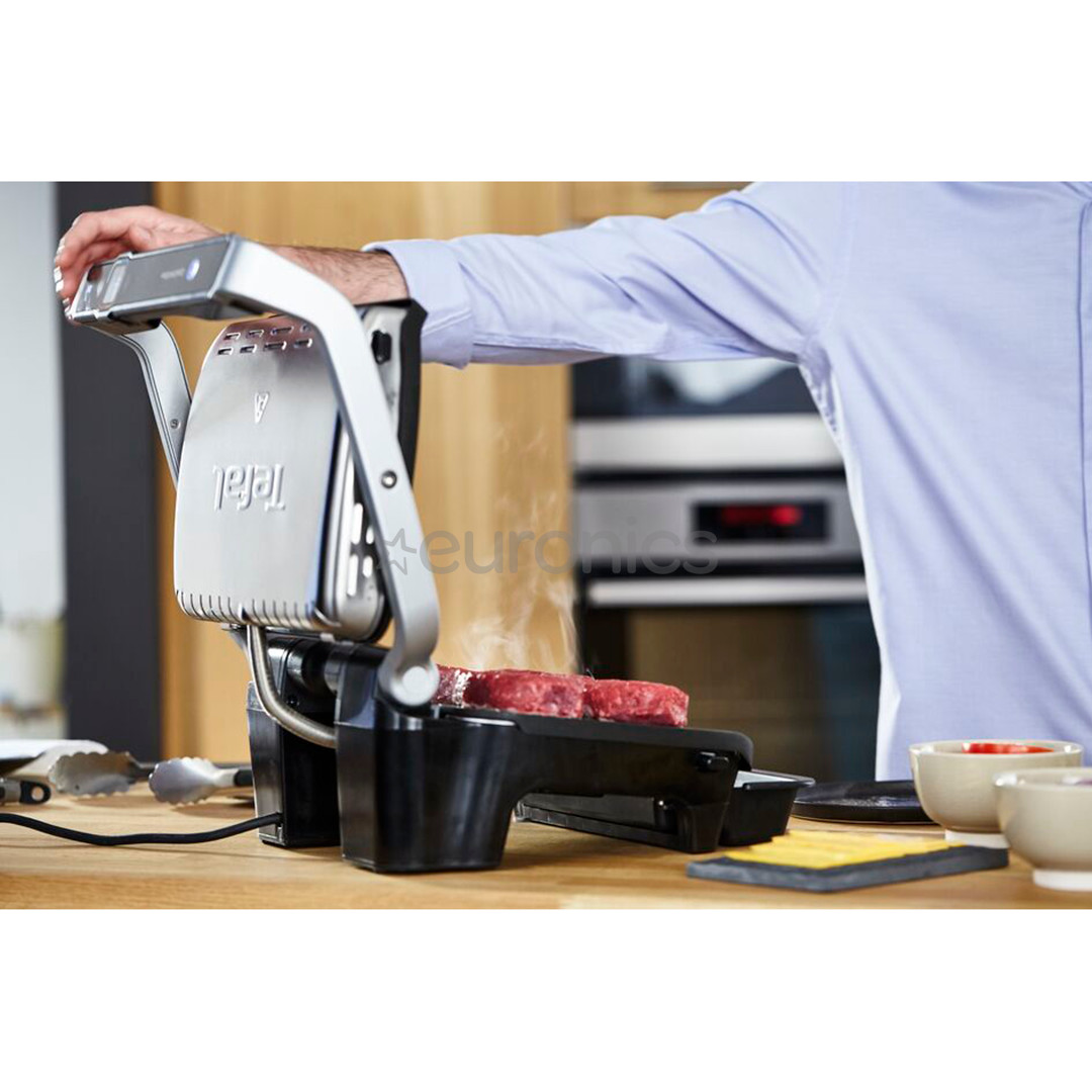 Tefal OptiGrill Elite, 2000 W, black/inox - Table grill