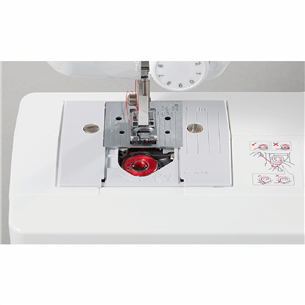 Brother Little Angel, white//red - Sewing Machine