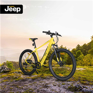 Jeep Mountain E-Bike MHR 7000, 27,5'', желтый - Электровелосипед