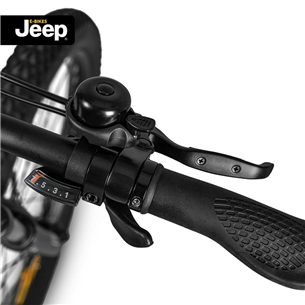 Jeep Mountain E-Bike MHR 7000, 27,5'', желтый - Электровелосипед