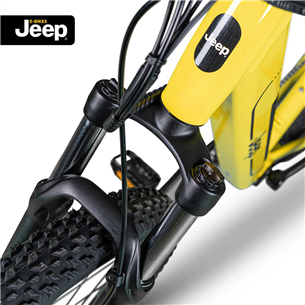 Jeep Mountain E-Bike MHR 7000, 27,5'', желтый - Электровелосипед