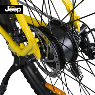 Jeep Mountain E-Bike MHR 7000, 27,5'', dzeltena - Elektriskais velosipēds