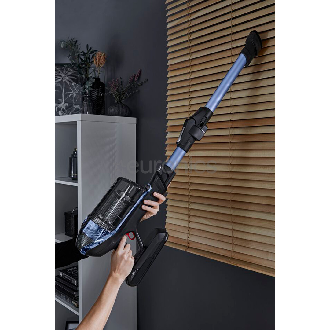 Tefal X-Force Flex 14.60 Aqua, zila/melna - Bezvadu putekļu sūcējs