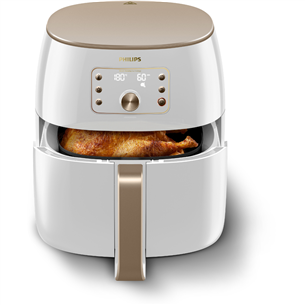 Philips Airfryer Premium XXL, 7.3 L, 2225 W, balta/šampanieša - Karstā gaisa friteris