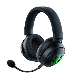 Razer Kraken V3 Pro, melna - Bezvadu austiņas ar mikrofonu RZ04-03460100-R3M1