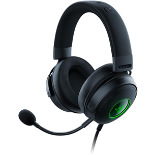 Razer Kraken V3 HyperSense, melna - Austiņas ar mikrofonu RZ04-03770100-R3M1